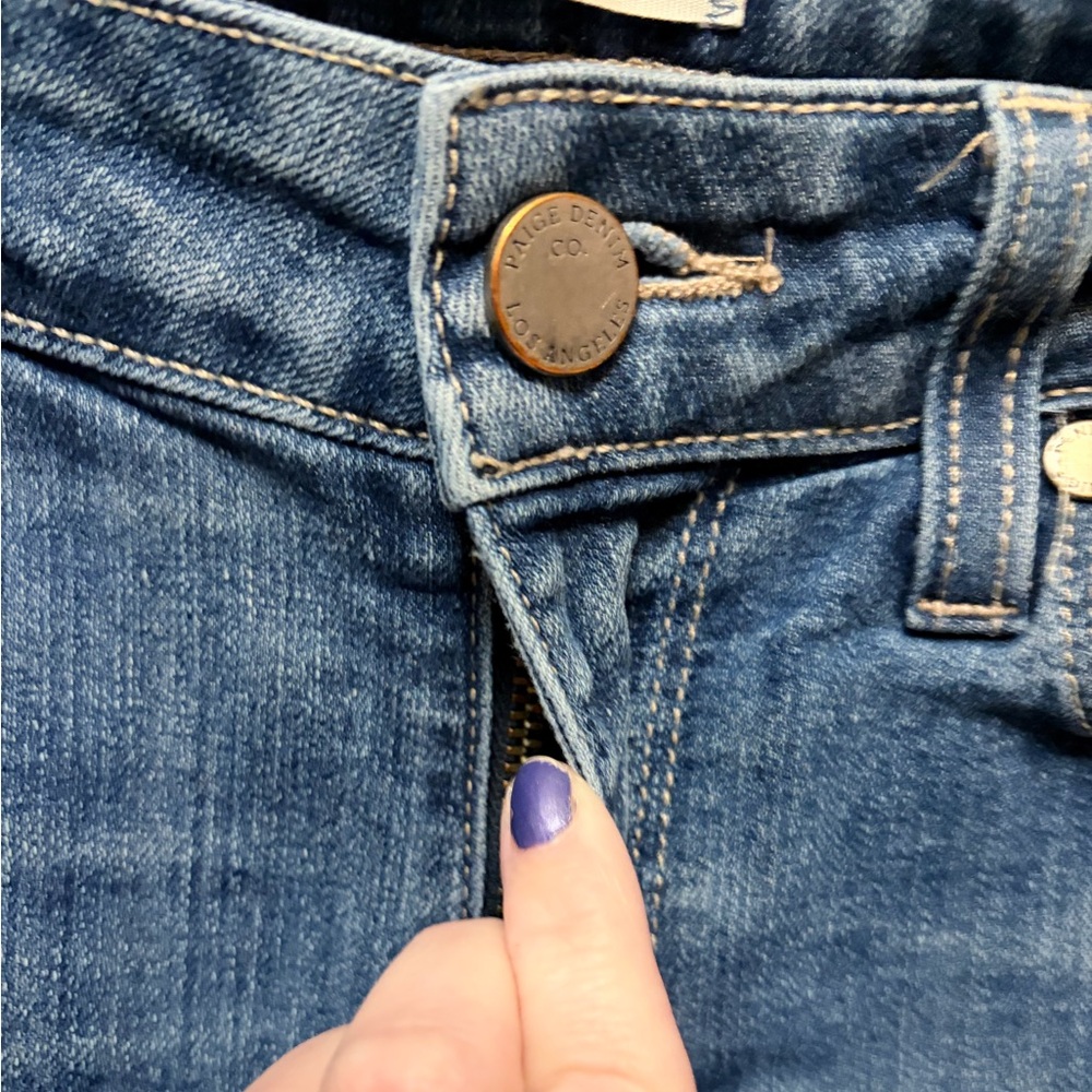 ANTHROPOLOGIE PAIGE Skyline Ankle Peg Skinny Jeans - Picture 4 of 8